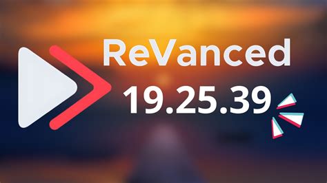 YouTube ReVanced 19.25.39 [Download Latest APK] .